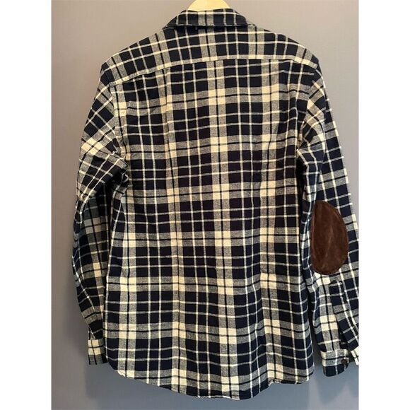 J. Crew Men's Plaid Flannel Shirt M Multicolor Long Sleeve Casual - Picture 7 of 10